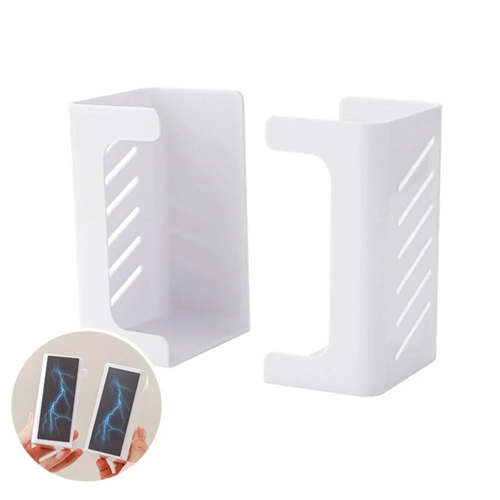 boîte rangement adhésive murale moderne boîte mouchoirs gants post it blanc gris