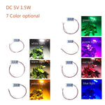 source lumineuse led bleu jaune rouge violet blanc chaud moderne diodes intégrées cable connexion