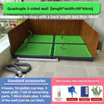 bac urine chien vert noir drainage moderne pompe vidange