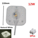 Module LED blanc 12W 18W 24W 36W naturel chaleureux moderne câble