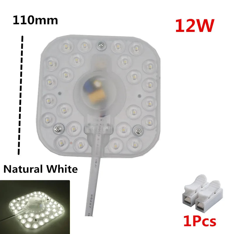 Module LED blanc 12W 18W 24W 36W naturel chaleureux moderne câble