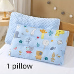 coussins animaux moderne multicolore bleu rose jaune vert machine lavable polyester