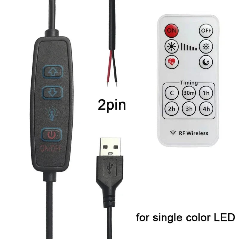 interrupteur led blanc moderne adhésif télécommande câble usb 5v cct adjustable lumière led