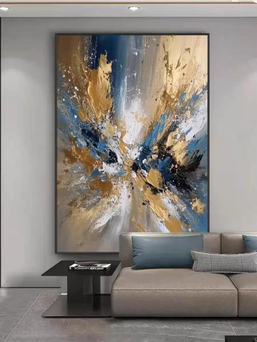 Variantes de couleurs de la peinture abstraite