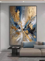 Variantes de couleurs de la peinture abstraite