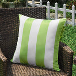 housse coussin extérieur imperméable rayures moderne canapé jardin fauteuil décoration polyester couleur unie
