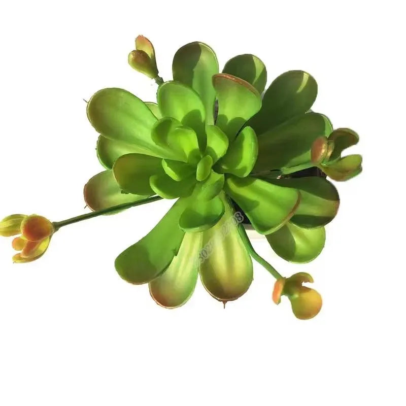 plantes artificielles feuilles fleurs vert rouge bleu jaune moderne minimaliste extérieur accrochéDecorationMur