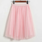jupe plissée transparente rouge rose bleu violet vert élégante printemps été femmes midi