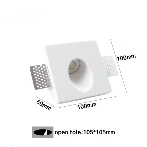 applique murale led blanche ronde minimaliste luminaire intérieur escalier couloir salon maison