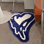 tapis créatif dessin animé feuilles monstera animaux adhésif imperméable antidérapant intérieur enfant polyester PVC