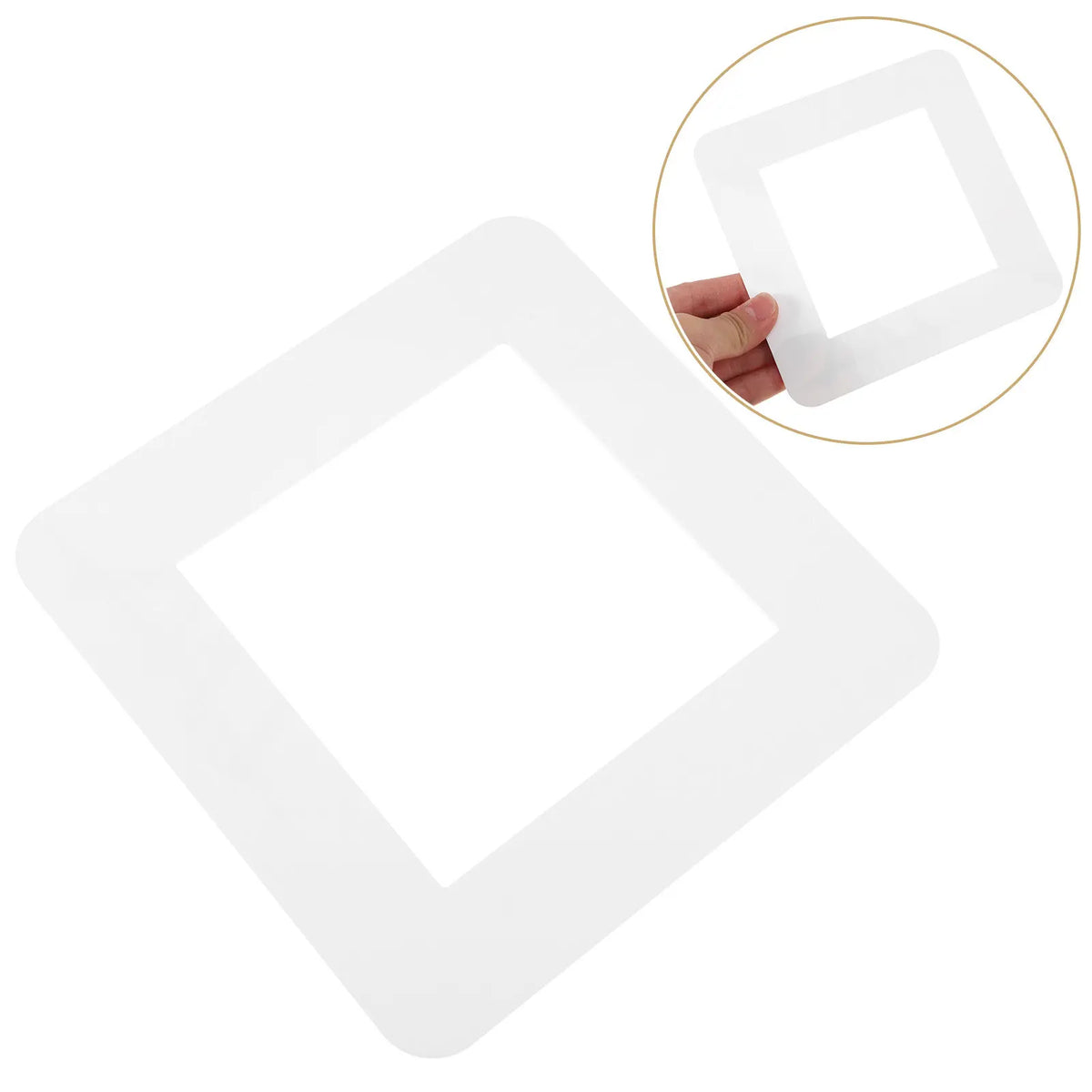 interrupteur mural blanc moderne minimaliste adhésif plat lisse opacité single switch plate covers cool