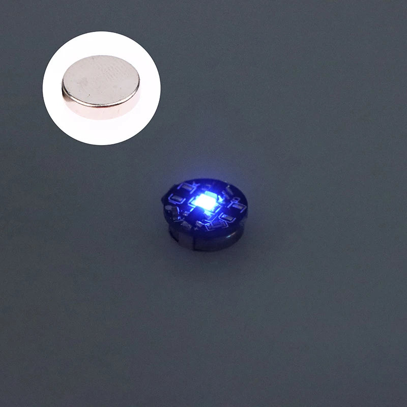 mini lampe led aimantée couleurs variées moderne technologique lampe centrale cercle