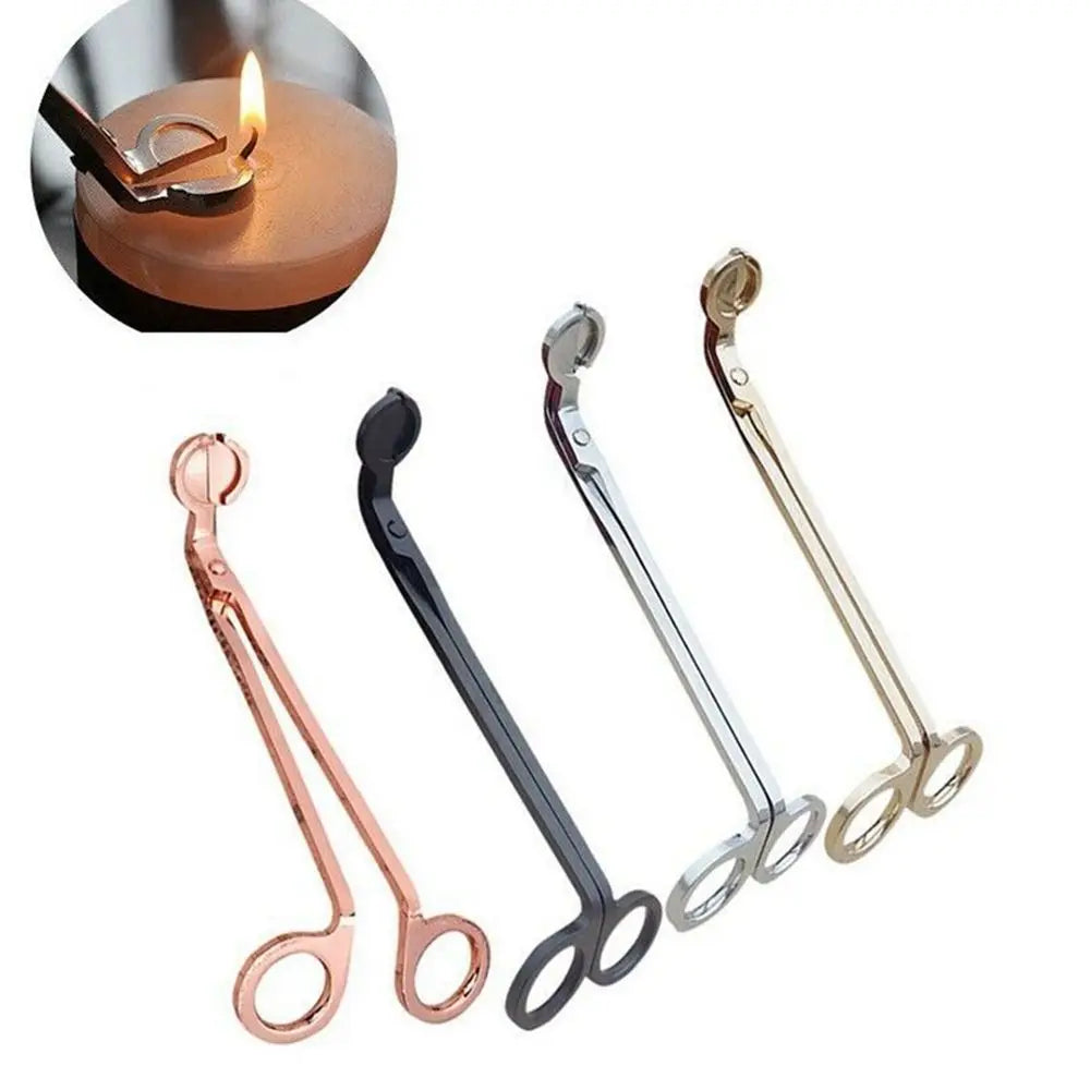 pinces bougie classiques argent noir doré lisses opaques