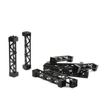 plateaux construction supports structure noir blanc vert gris clips modernes