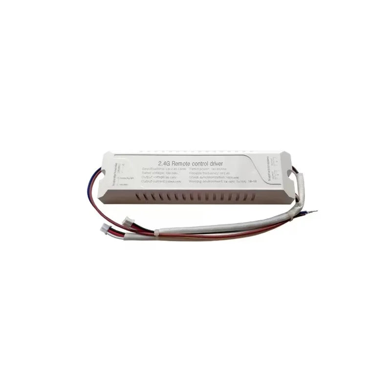 contrôleur lumière télécommande 24g rf variateur couleur led blanc électronique câbles connexion qr code