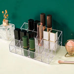 présentoir maquillage boîtes transparentes moderne 36 compartiments acrylique rechargeable