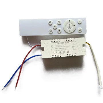 contrôleur led driver blanc moderne écran tactile câbles boutons perforé 05v ac85265v