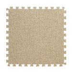 tapis modulable carreaux texturés damier gris beige moderne chambre décoration minimaliste