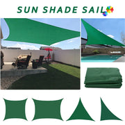 voile triangle vert foncé tissu texturé moderne protection uv métalliques cordes blanchesextérieur