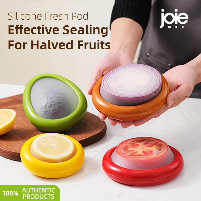 conservation alimentaire pods silicone fruits légumes anti oxydation set moderne pratique