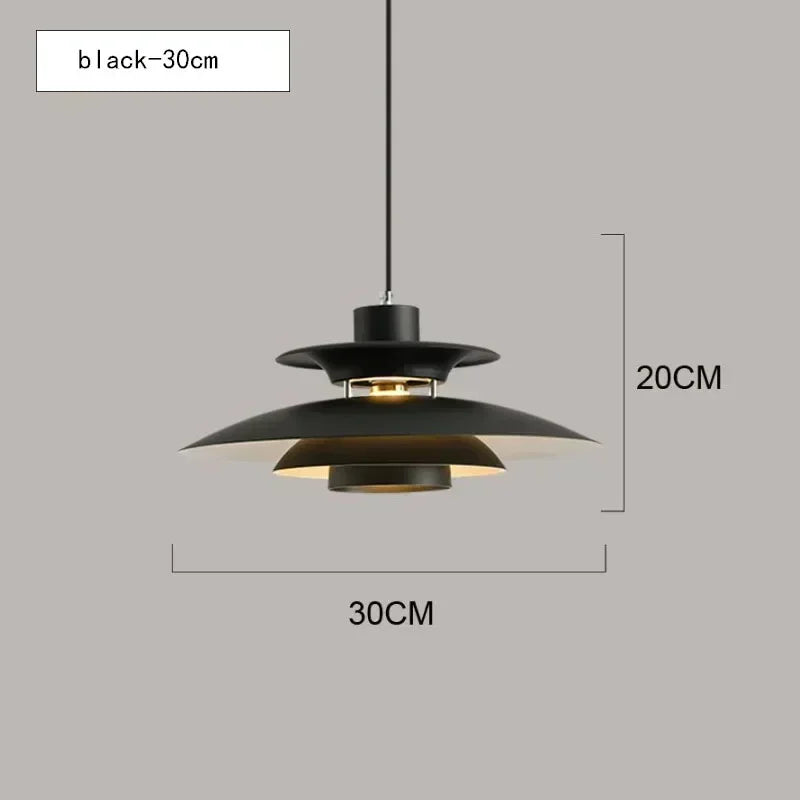 lampe suspendue moderne scandinave blanc vert noir jaune concentrique câble plat pendentifintérieur