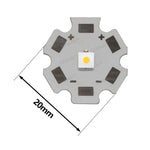 LED chip blanc haute puissance 3W 5W 16mm 20mm PCB moderne