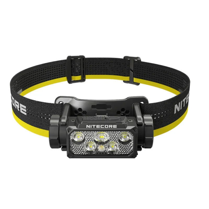 lampe frontale rechargeable batterie 4000mAh led outdoor sport hiking camping trail running