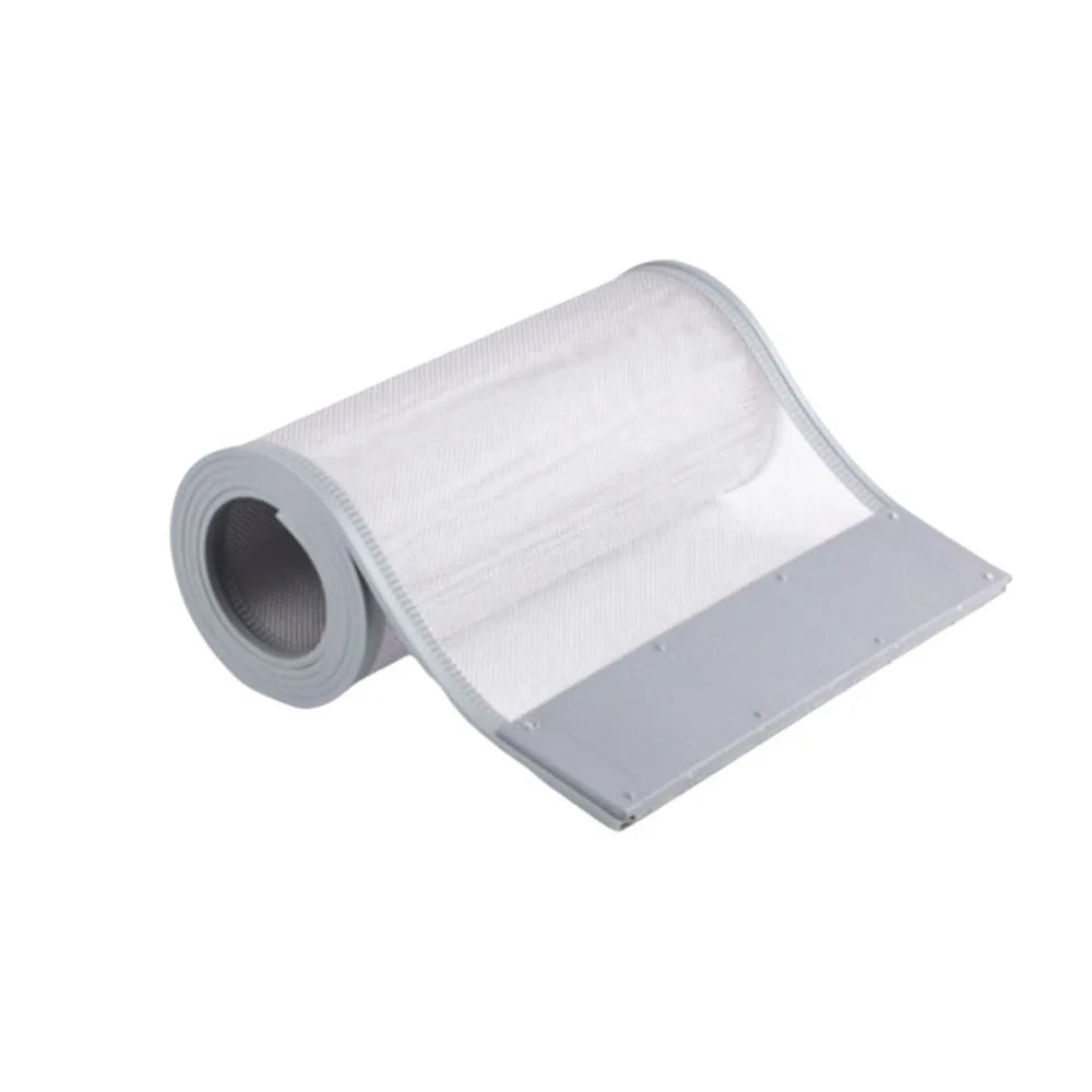 rideau porte pliable gris maille fine moderne résistant moustiques