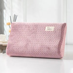 taies d'oreiller coton 100% marron violet rose bleu modernes 50x30cm non toxiques casa