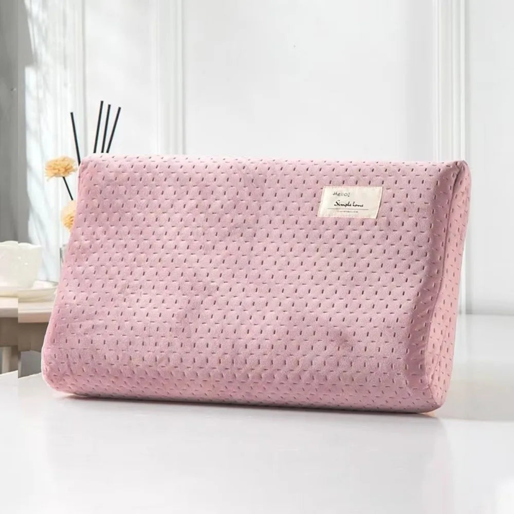 taies d'oreiller coton 100% marron violet rose bleu modernes 50x30cm non toxiques casa