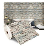 papier peint autocollant brique blanc moderne résistant humidité cuisine chambre aînés