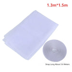 filet anti moustiques adhésif transparent maille fine moderne 1.3m 1.5m 1.5m 2m