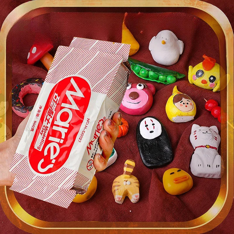 pâte modeler sculptable animaux personnages donuts cupcakes variés couleurs sáng tạo