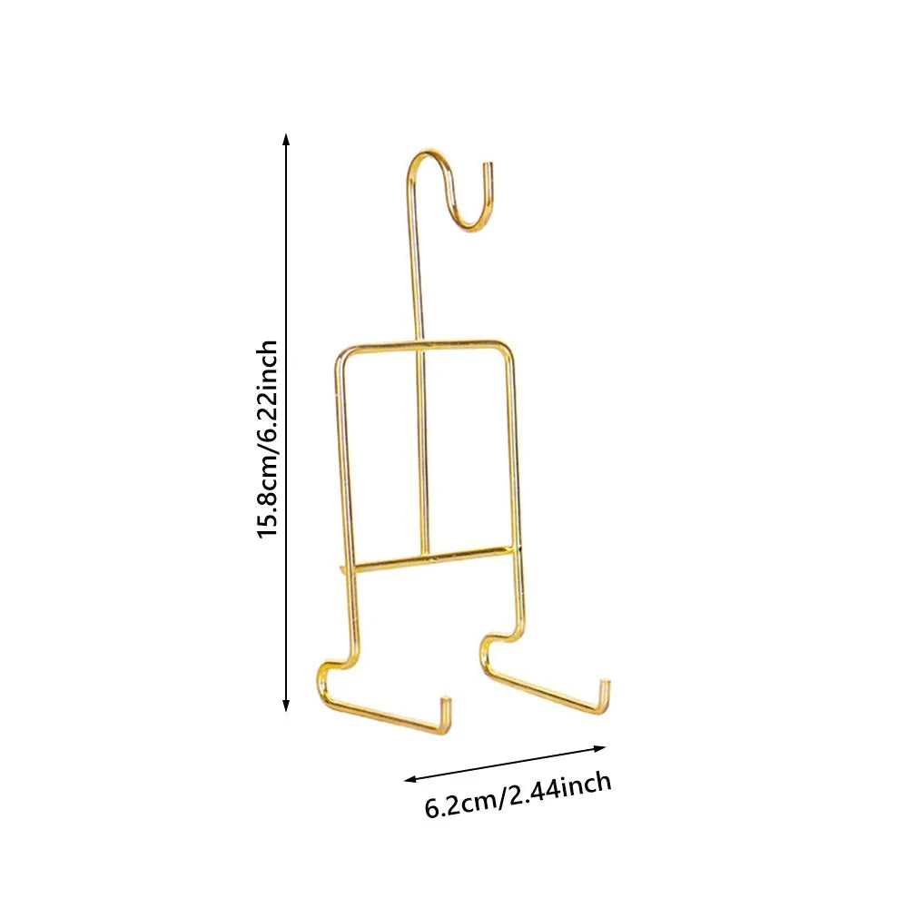support vaisselle or filigrane moderne assiettes tasses cuillères réutilisable métal organisateur décoration cuisine