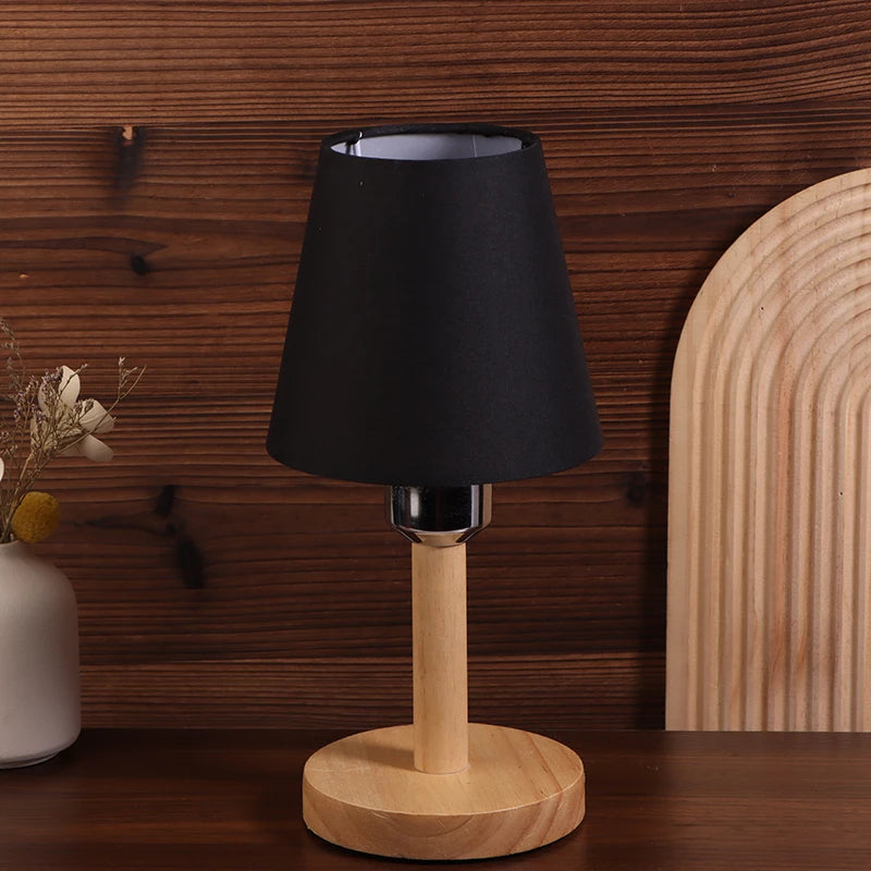 abat jour moderne rouge noir blanc beige vert turquois tissu texturé minimaliste lampe table