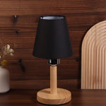 abat jour moderne rouge noir blanc beige vert turquois tissu texturé minimaliste lampe table