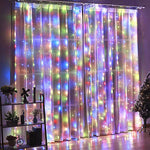guirlande lumineuse blanc chaud moderne télécommande 3x1m 3x2m 3x3m 4x2m 4x3m 6x1m 6x2m 6x3m