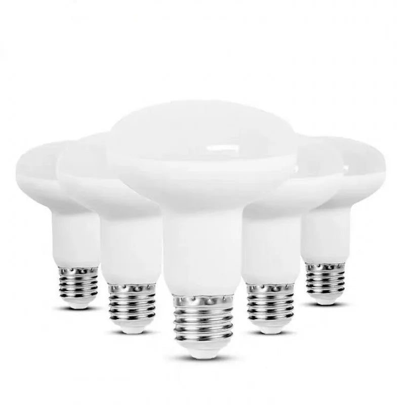 ampoule led blanc moderne e27 r63 50000h 2000lm flux luminescent certification rohs fcc lvd