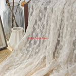 tissu dentelle brodée pois 3d tulle maille jacquard rayé été vocation plage blanc rose