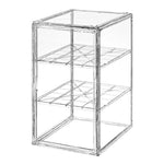 boîte rangement transparente grande taille collection figurines ours peluche voitures sport miniatures