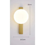 lampe murale moderne minimaliste noir doré éclairage chambre salon entrée étude