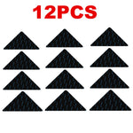 patins antidérapants tapis adhésifs noir blanc beige rouge texturés moderne utilitaire 24pcs