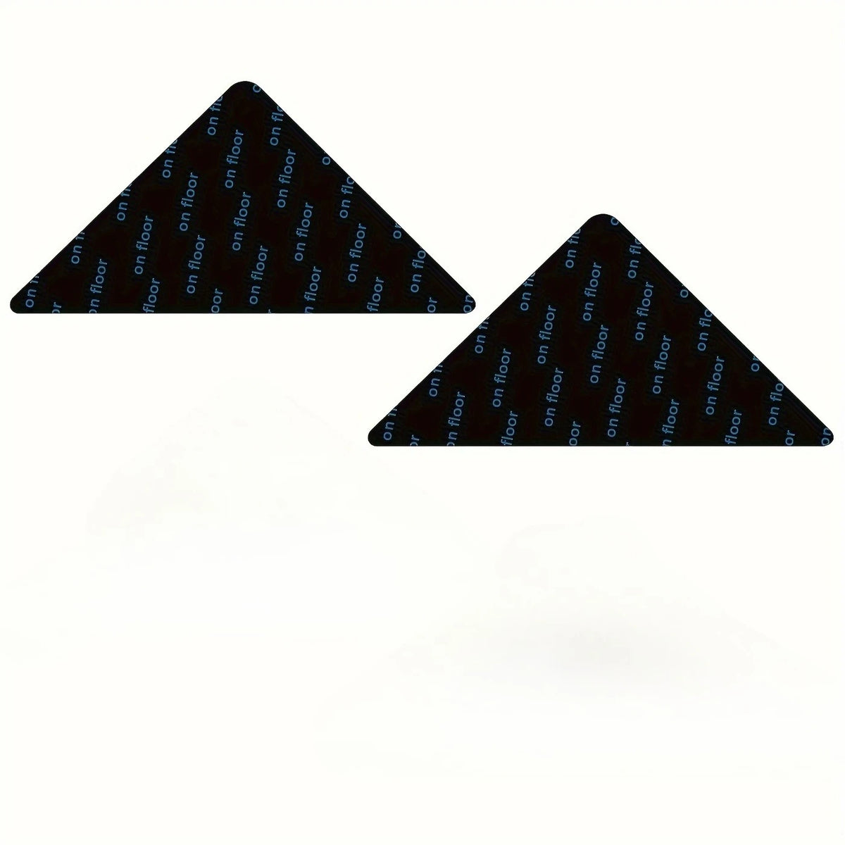 tapis d'angle gris clair texture moelleuse adhésif double face moderne fixations papier protecteur film