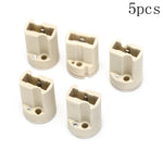 culots lampe beige crème lisses gravés industriel fixations visibles pack pièces