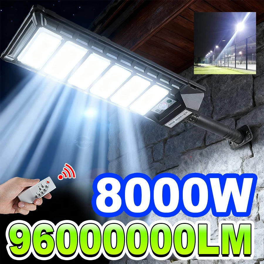 lampe solaire extérieure noire ip66 led moderne télécommande contrôle distant fixations murales