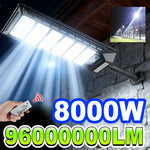 lampe solaire extérieure noire ip66 led moderne télécommande contrôle distant fixations murales