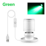 projecteurs led transparents modernes blanc noirs câble usb interrupteur on off chambre entrée