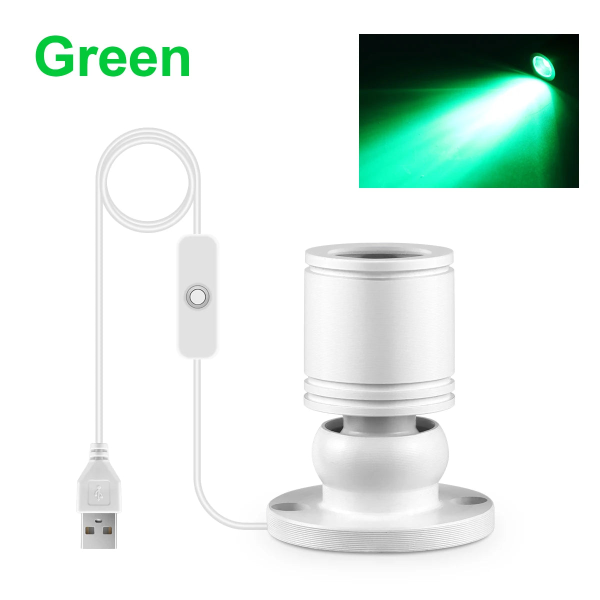 projecteur led couleur usb 5v blanc noir vert rouge bleu jaune violet transparent moderne