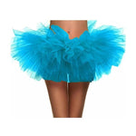 Jupe tutu tulle opaque classique multicolore adulte princesse plissée mini dài dessus genou
