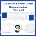 adaptateur alimentation led 10w 20w 30w 40w 50w transformateur éclairage dc2442v ac85265v panel light